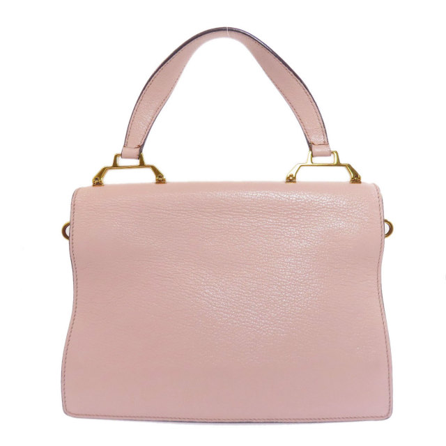 miumiu ハンドバック 2022AW◇【Miu Miu】レザー トップハンドルスモールバッグ
