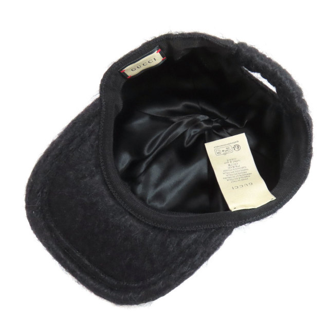 GUCCI ブラック キャップ ワールドワイド GUCCI ワールドワイド キャップ - メルカリ