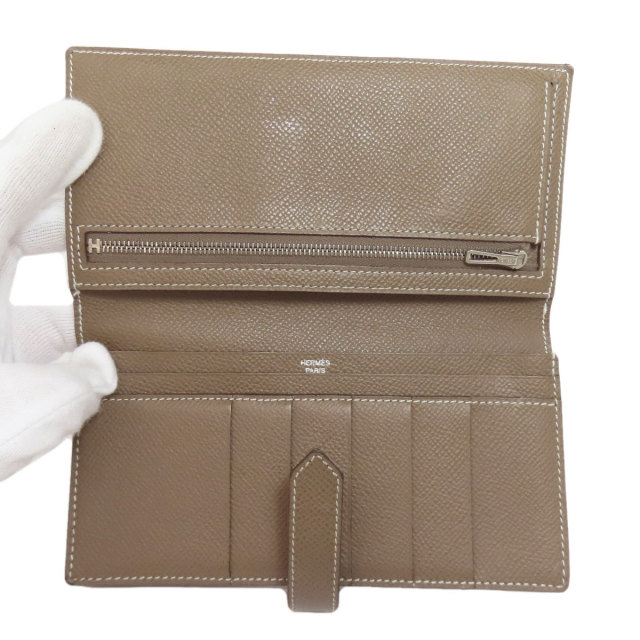 HERMES エルメス ベアンスフレ G金具 財布 長財布 エルメス 長財布 ベアンスフレ タッチ グリミスティ/ブラック