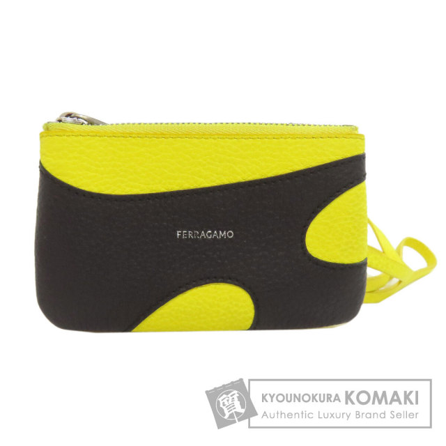 サルヴァトーレフェラガモ コインケース カットアウト ポーチ