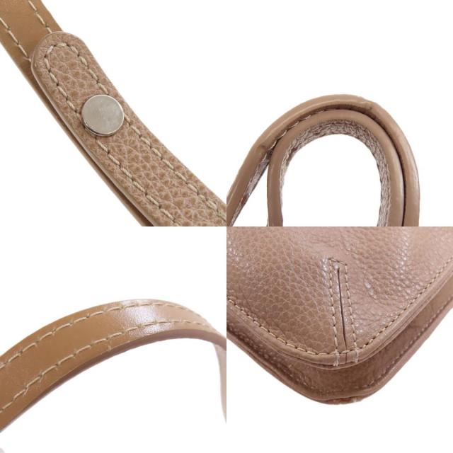 Longchamp ロンシャン ロゴ ショルダーバッグ レザー レディース