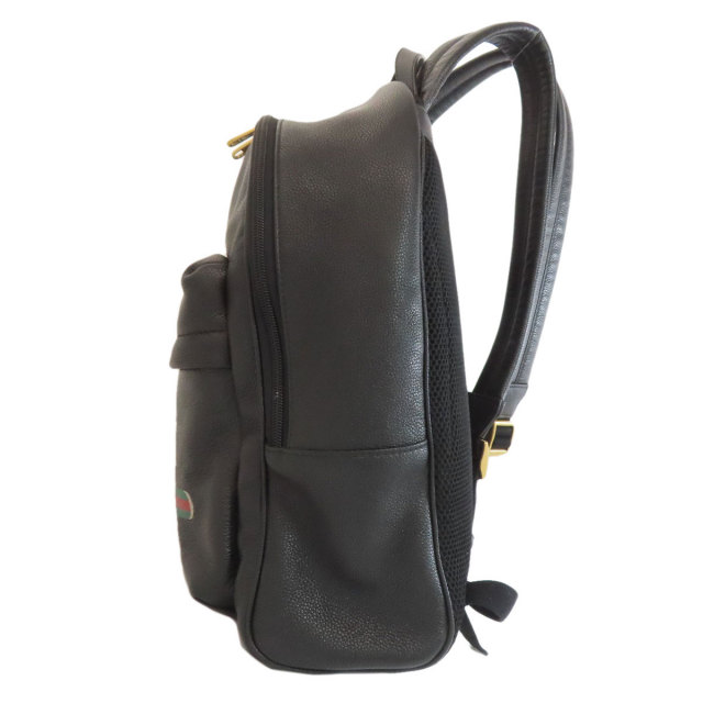 GUCCI グッチ 547834 ロゴプリント リュック・デイパック レザー  