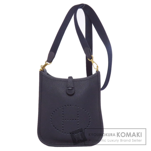 【手元在庫あり！】HERMES エブリン TPM ノアール シルバー金具 HERMES エルメス エブリンTPM シルバー金具 ショルダーバッグ