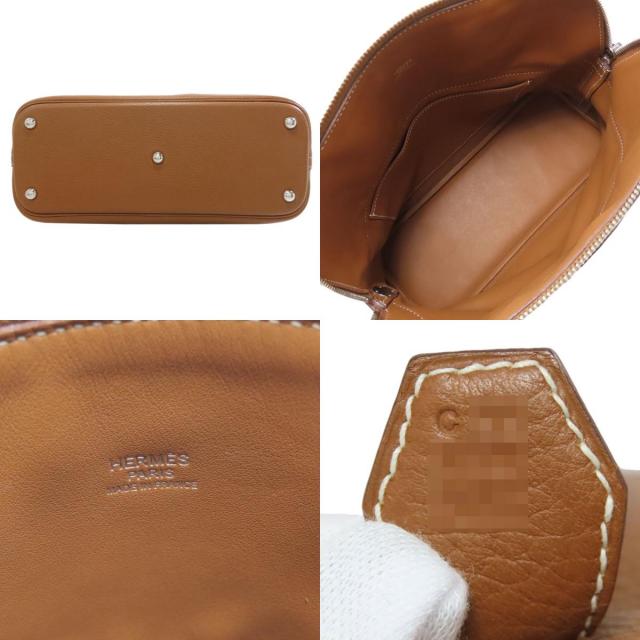 【HERMES】ボリード31/ゴールド/シルバー金具 エルメス ボリード1923 25 エバーカラー カシス ゴールド金具 U