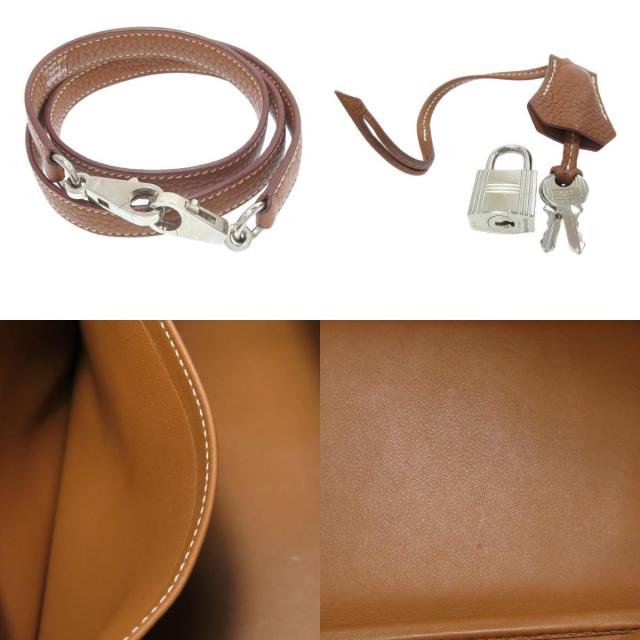 【HERMES】ボリード31/ゴールド/シルバー金具 エルメス ケリー28 トゴ ゴールド シルバー金具 W:2024年