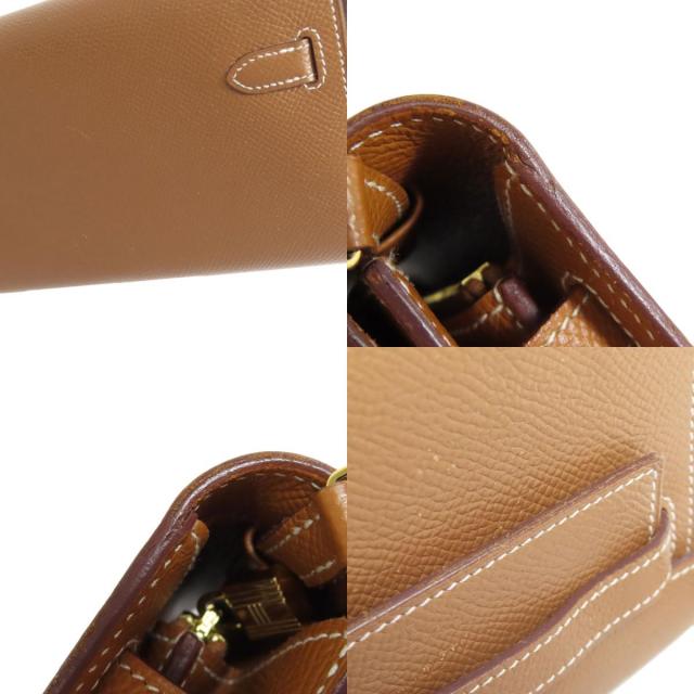 HERMES エルメス ケリートゥー・ゴー ゴールド ゴールド金具 長財布