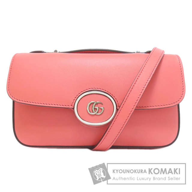 グッチ ショルダーバッグ ダブルGロゴ ミニチェーンショルダー 2WAY