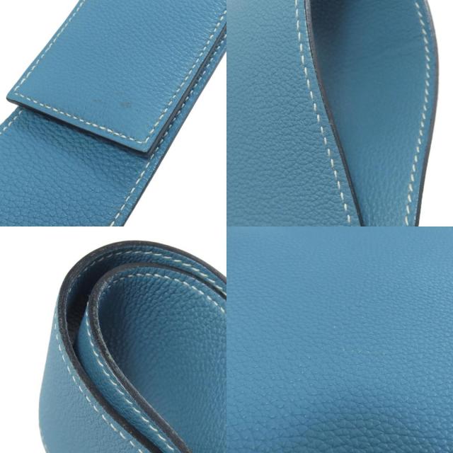 エルメス ミニクロシェット レディース メンズ ドッグタグ ブルージーン HERMES エルメス シンプルデザイン ブルージーン ショルダー