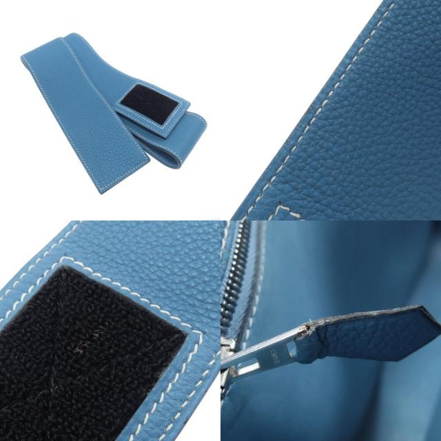 HERMES エルメス シンプルデザイン ブルージーン ショルダー