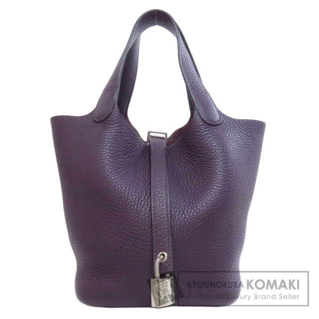 HERMES エルメス ピコタンロックPM シルバー金具 ハンドバッグ
