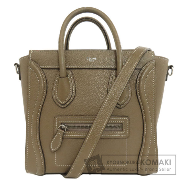 CELINE(セリーヌ)ハンドバッグ❣️ CELINE セリーヌ ベルトバッグ 2WAY ハンドバッグ カーフ