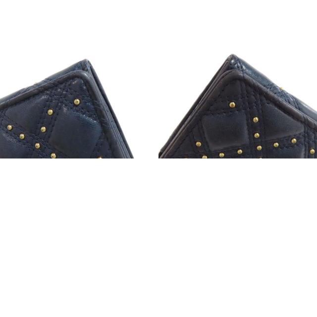 CHANEL シャネル スタッズ ココマーク ゴールド金具 長財布（小銭入れ  