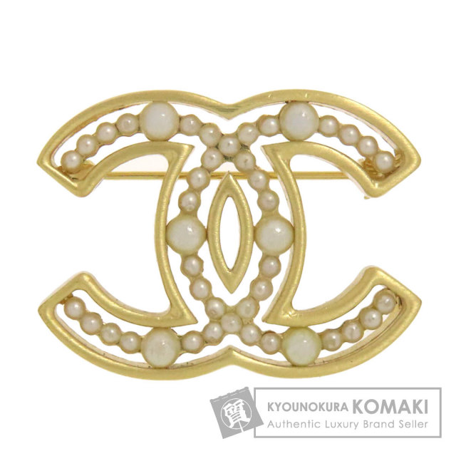 シャネル　ゴールド　ミニバッグチャーム　ブローチ　レディース レア CHANEL シャネル ココマーク マトラッセバッグチャーム ブローチ