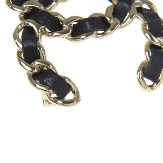 CHANEL シャネル ココマーク ブローチ 金属製/レザー レディース