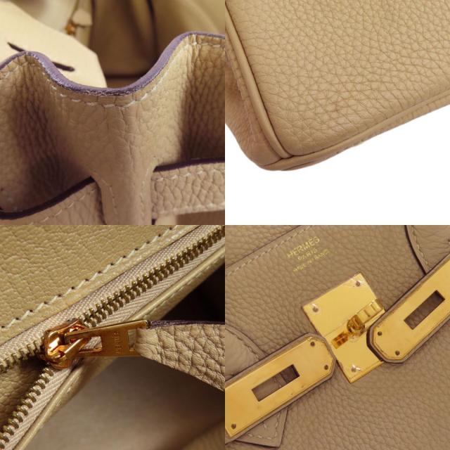 HERMES エルメス バーキン30 トレンチ ゴールド金具 ハンドバッグ
