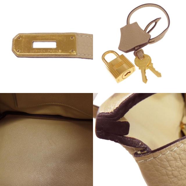 HERMES エルメス バーキン30 トレンチ ゴールド金具 ハンドバッグ