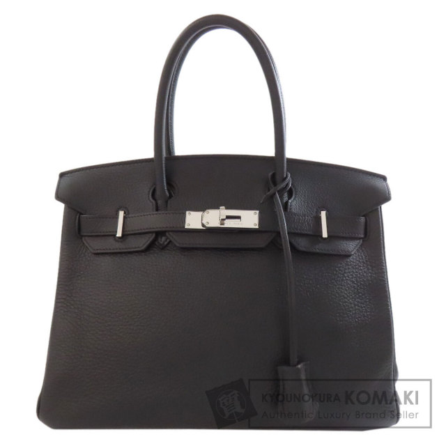 バーキン　30サイズ　シルバー金具　ハンドバッグ HERMES エルメス バーキン30 シルバー金具 ハンドバッグ