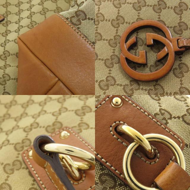 GUCCI グッチ 247237 GG トートバッグ キャンバス レディース