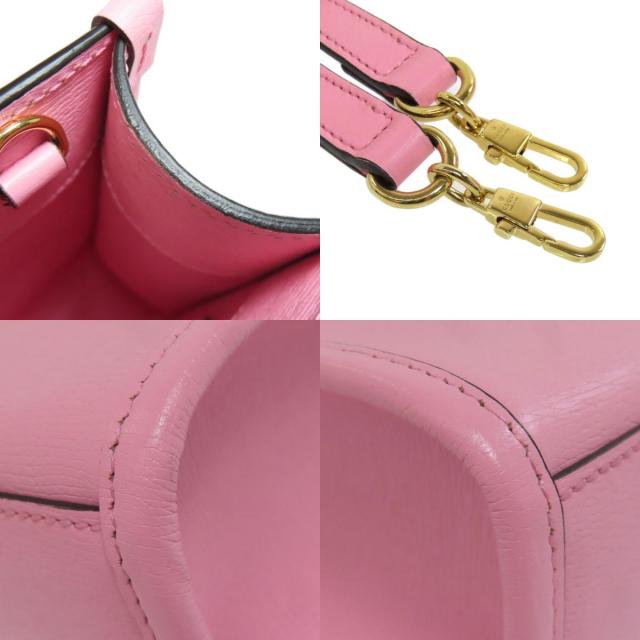 GUCCI グッチ 671623 ばなにゃコラボ 2WAY ハンドバッグ カーフ