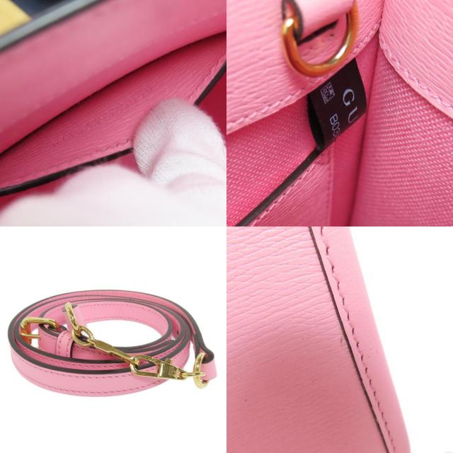 GUCCI グッチ 671623 ばなにゃコラボ 2WAY ハンドバッグ カーフ