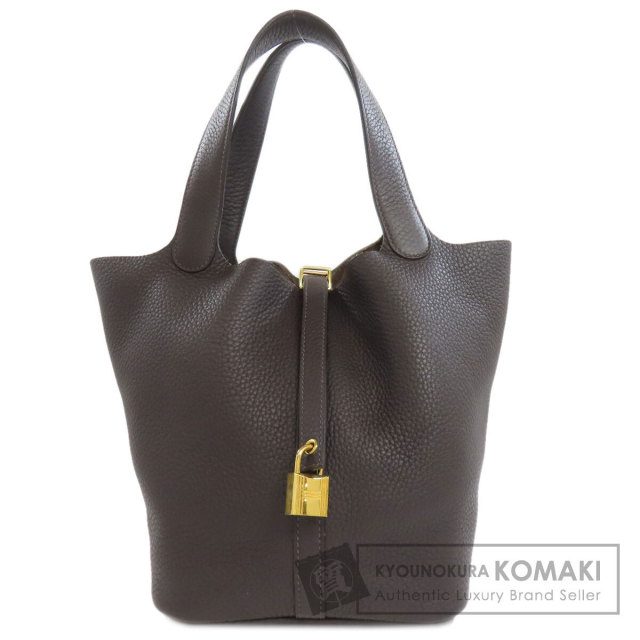 ✨新品展示品✨HERMES ❤️ピコタンロックPM 大人気ゴールド✨ HERMES エルメス ピコタンロックPM ゴールド金具 ハンドバッグ