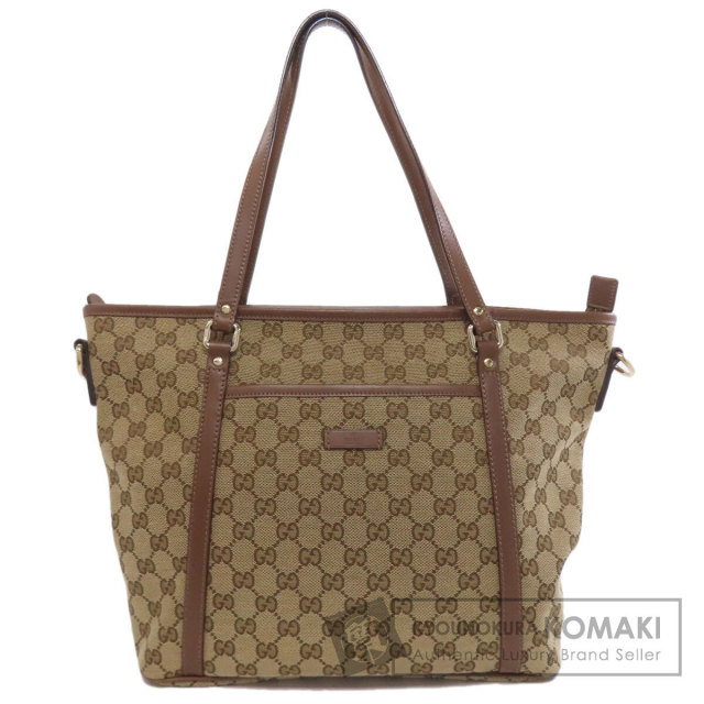 GUCCI グッチ 141470 アビー GG柄 トートバッグ キャンバス