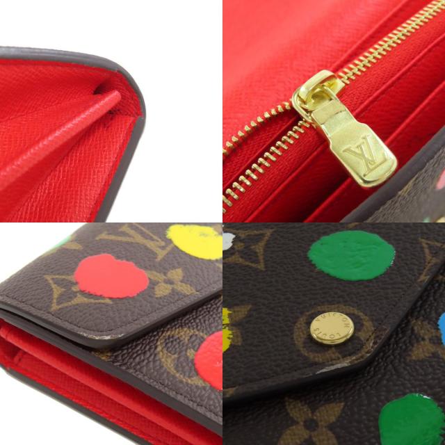 LOUIS VUITTON ルイヴィトン M81980 ポルトフォイユ・サラ 草間