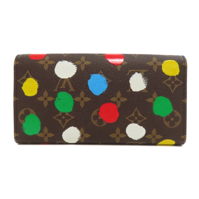 新品　ルイヴィトン　草間彌生　財布　サラ　長財布　水玉　M81980 ドット　丸 LOUIS VUITTON ルイヴィトン M81980 ポルトフォイユ・サラ 草間