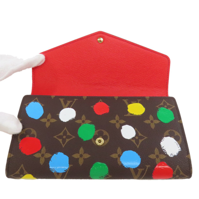 LOUIS VUITTON ルイヴィトン M81980 ポルトフォイユ・サラ 草間