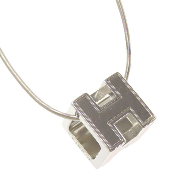 HERMESエルメス Hキューブネックレストッ プのみ HERMES エルメス Hキューブ ネックレス 金属製 レディース [中古