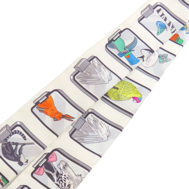 HERMES エルメス ツイリー スカーフ シルク レディース [中古