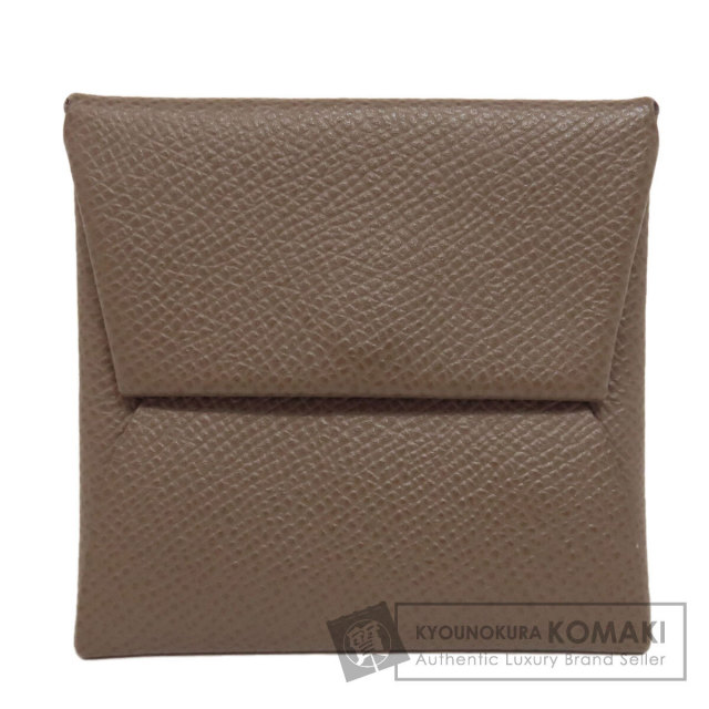 エルメス バスティア エトゥープ HERMES エルメス バスティア エトープ シルバー金具 コイン