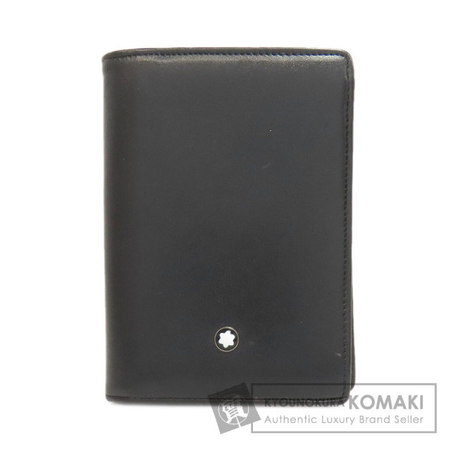 モンブランの名刺入れ（ブラック） MONTBLANC モンブラン 名刺入れ カードケース レザー レディース