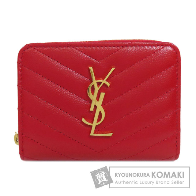 YVES SAINT LAURENT イヴ・サンローラン ロゴ 長財布（小銭入れ