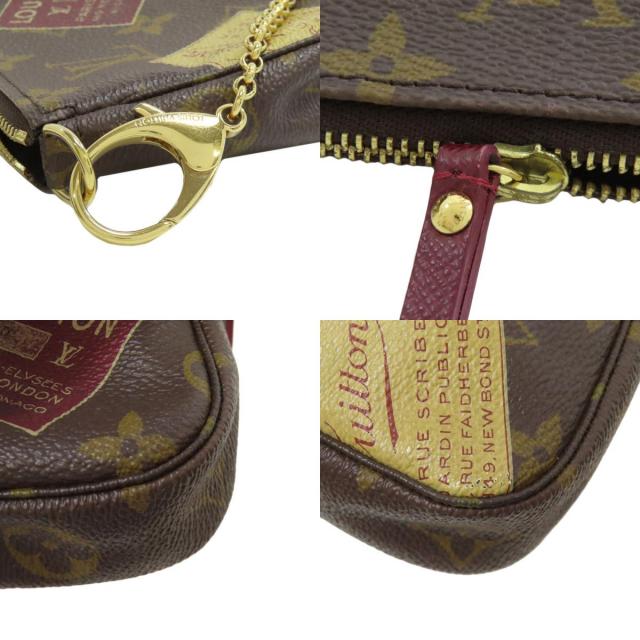 LOUIS VUITTON アクセソワール ミニポシェット ラベル M63798 モノグラム ミニポシェットアクセソワール ラベルコレクション