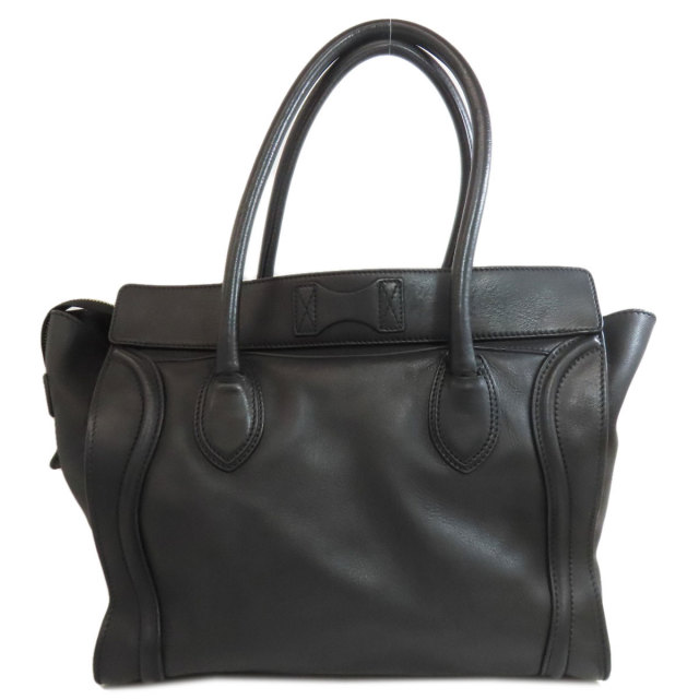 CELINE Luggage(ラゲージ) レザー トートバッグ【ランク：A】 CELINE セリーヌ ラゲージ ファントム トートバッグ レザー