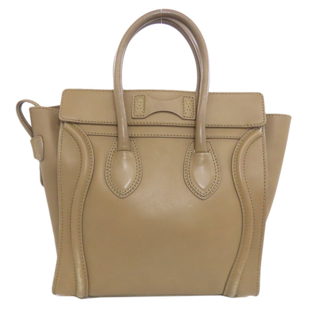 CELINE セリーヌ ラゲージ マイクロ ハンドバッグ カーフ