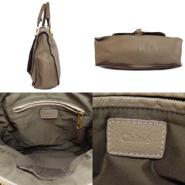 CHLOE クロエ マーシー トートバッグ レザー レディース [中古