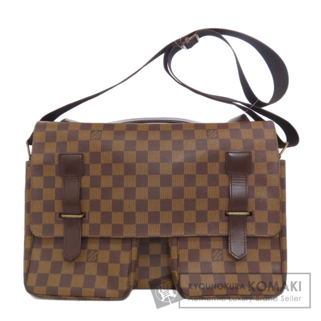 ルイヴィトン　ダミエ熊ブローチ返品不可 LOUIS VUITTON ルイヴィトン N42270 ブロードウェイ ショルダー