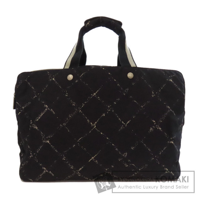 CHANEL シャネル トラベルライン 2WAY ボストンバッグ ナイロン