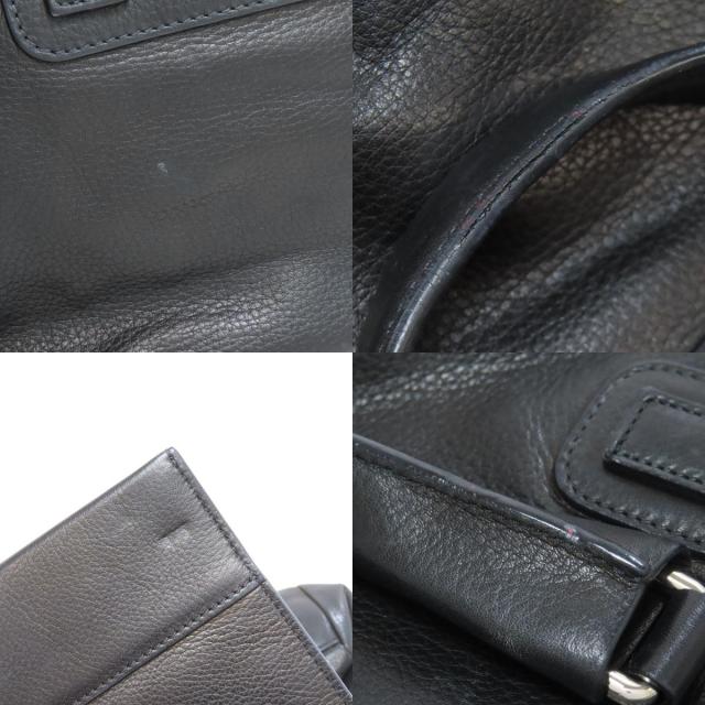 美品 ジバンシー 2WAY ハンドバッグ ゴールド金具 カーフレザー 4G GIVENCHY - 極 美品 付け替えロゴ金具付 GIVENCHY ジバンシィ