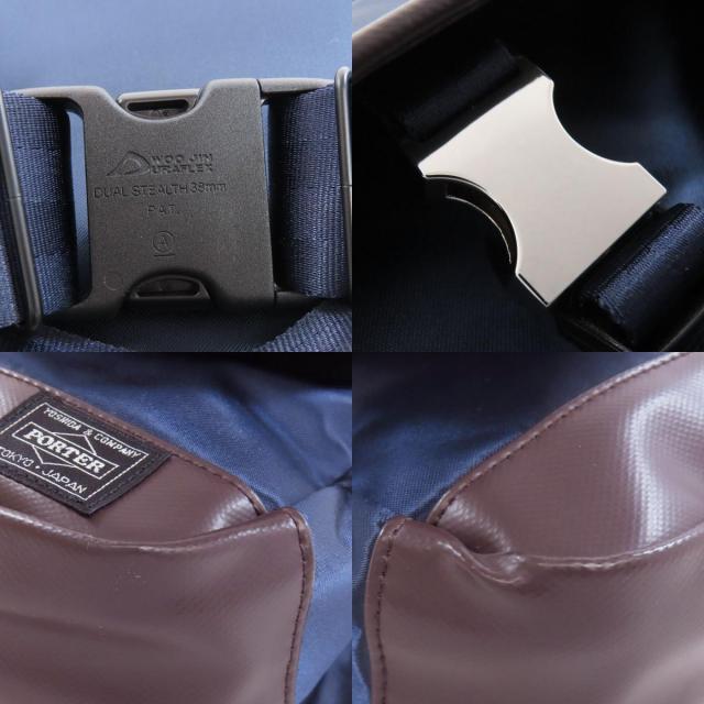 PORTER ポーター ロゴ ボディバッグ ナイロン素材 レディース [中古  