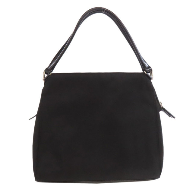 PRADA プラダ B11091 ロゴ金具 ハンドバッグ ナイロン素材
