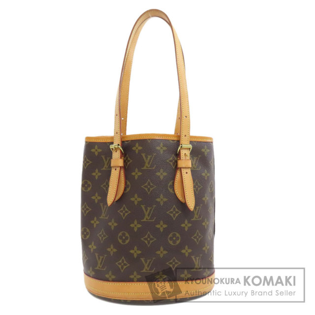 LOUIS VUITTON Bucket PM ポーチ付 バケツ トートバッグ ルイヴィトン エピ バケットPM トートバッグ ポーチ付き モカ