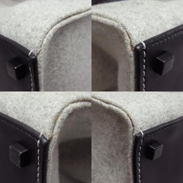 CELINE セリーヌ ラゲージ ファントム ハンドバッグ フェルト