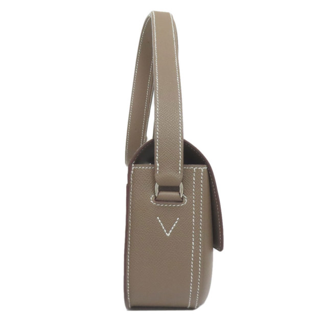 エルメス HERMES  デッラ・カヴァッレリアエラン エトープ シルバー金具  ショルダーバッグ 中古 HERMES エルメス デッラ・カヴァッレリアエラン エトープ シルバー金具