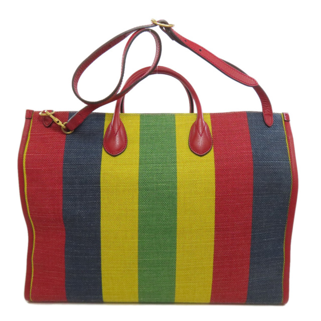 GUCCI グッチ 630358 バイアデラ 2WAY ハンドバッグ キャンバス/レザー