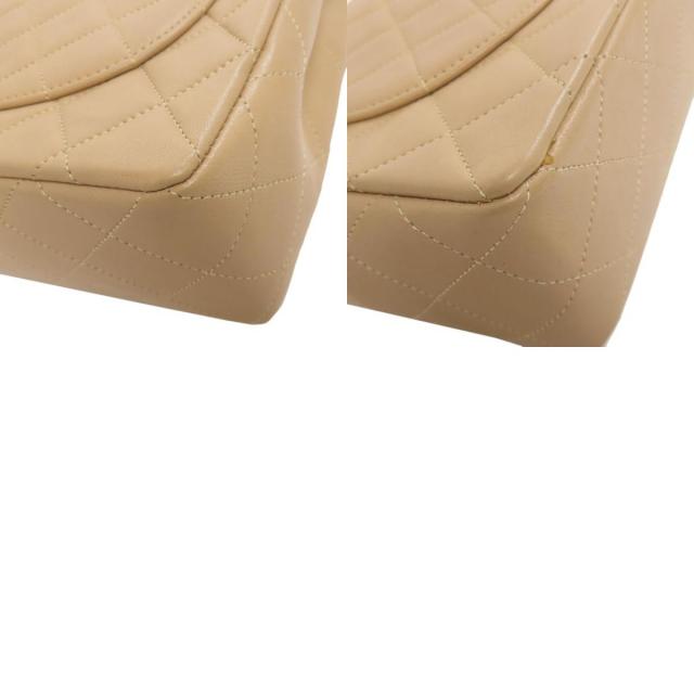 シャネル マトラッセ チェーンショルダー バッグ 超美品 ゴールド金具【鑑定済】 CHANEL シャネル チェーンショルダー マトラッセ ゴールド金具