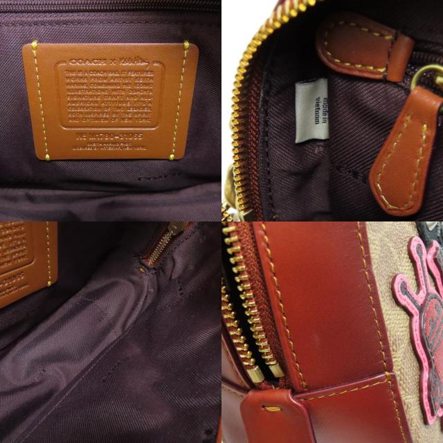 COACH コーチ 31065 キースへリングコラボ ショルダーバッグ PVC