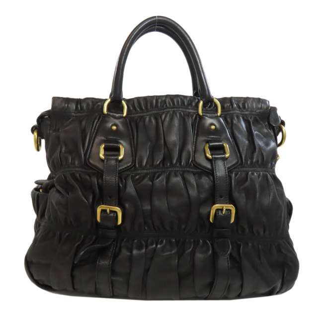 PRADA プラダ ハンドバッグ　2WAY PRADA プラダ 2WAY ハンドバッグ ラムスキン レディース [中古